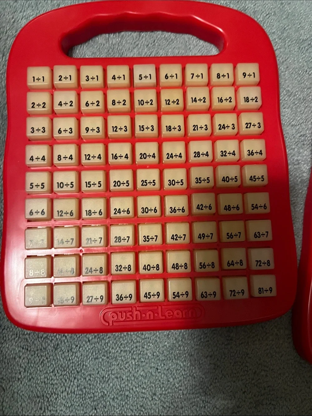 Vintage Educational Kids Flash Cards & Number Learning Boards